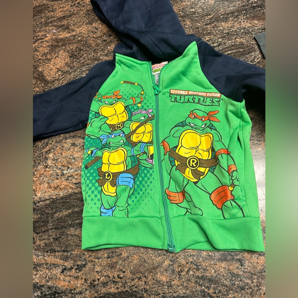 3t ninja turtle sweatshirt